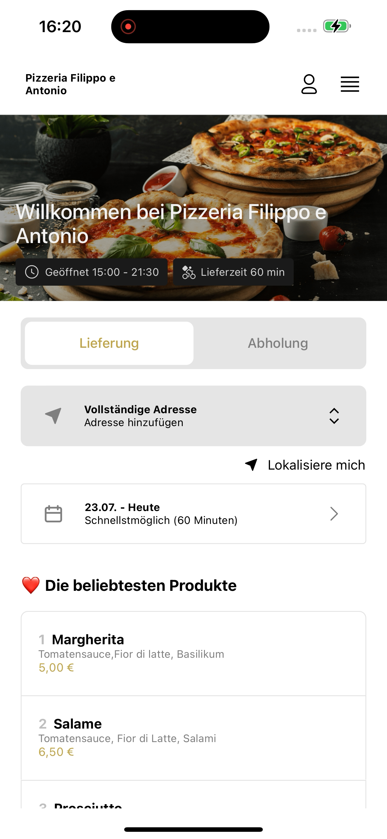 Pizzeria Filippo e Antonio screenshot 5