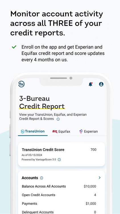 TransUnion: Credit Monitoring screenshot-3