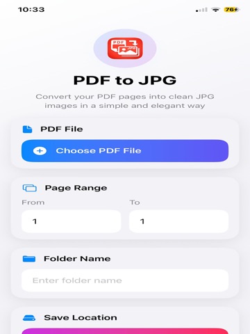 App screenshot