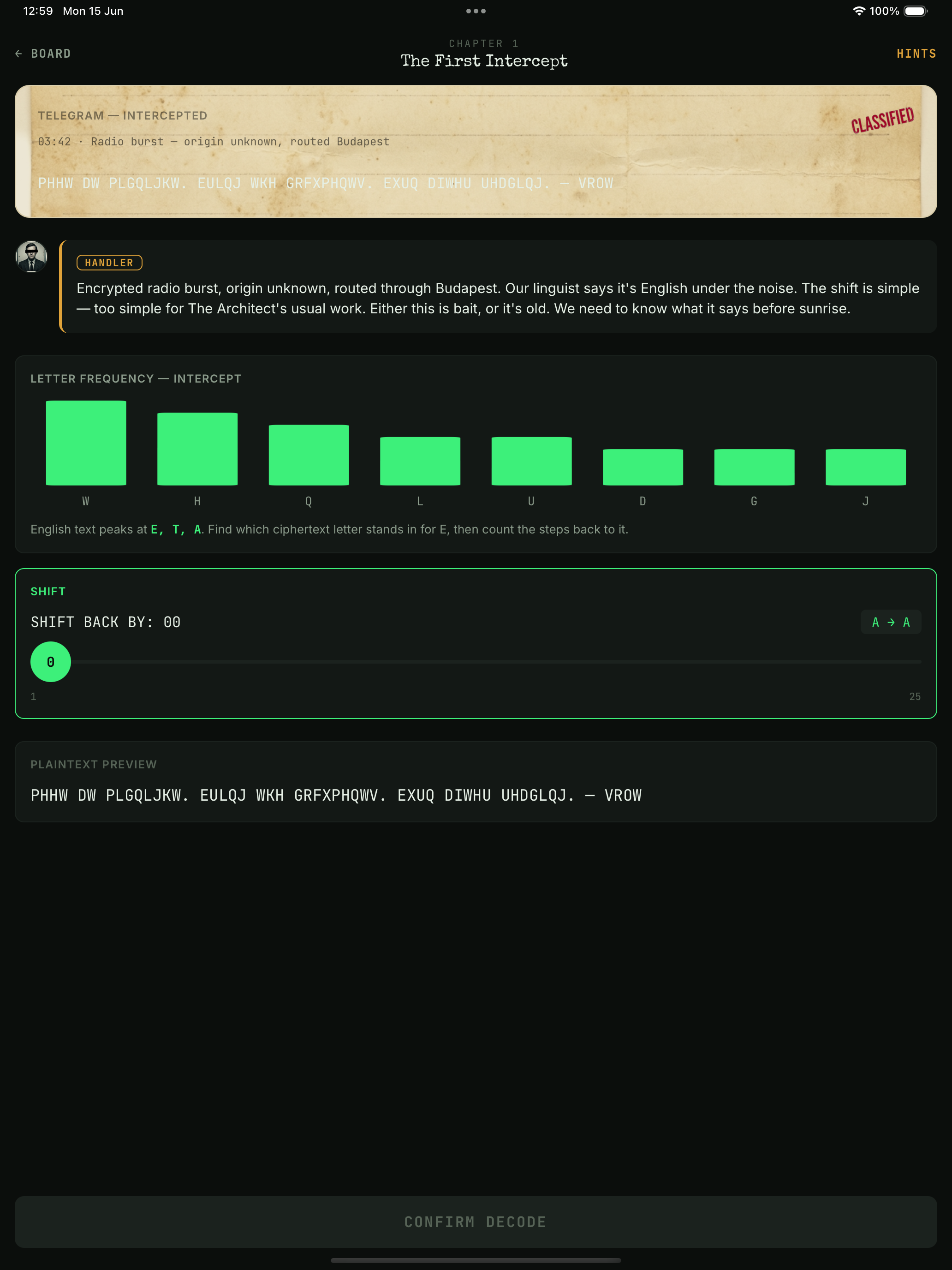 CipherStreet: Code Puzzles screenshot 11