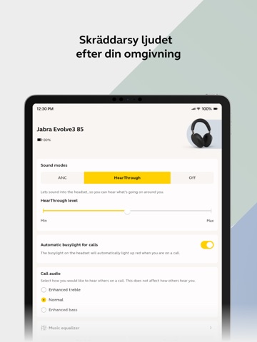 Jabra Plus iPad screenshot 1