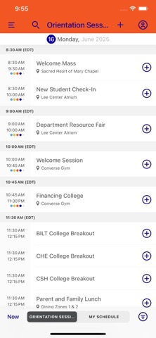 Marymount Orientation screenshot