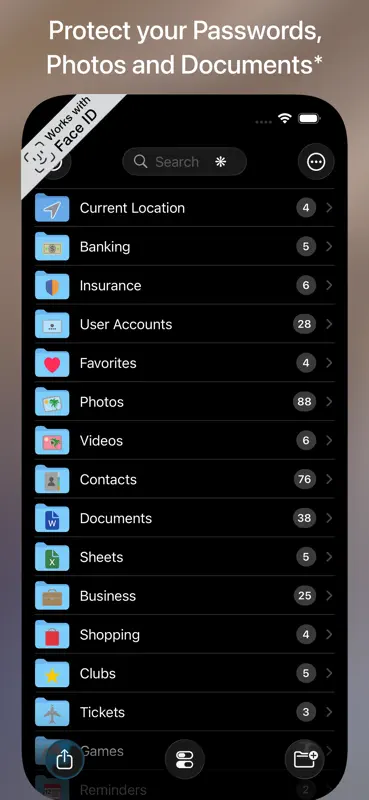 Safe +  Password Manager screenshot 1 of 8