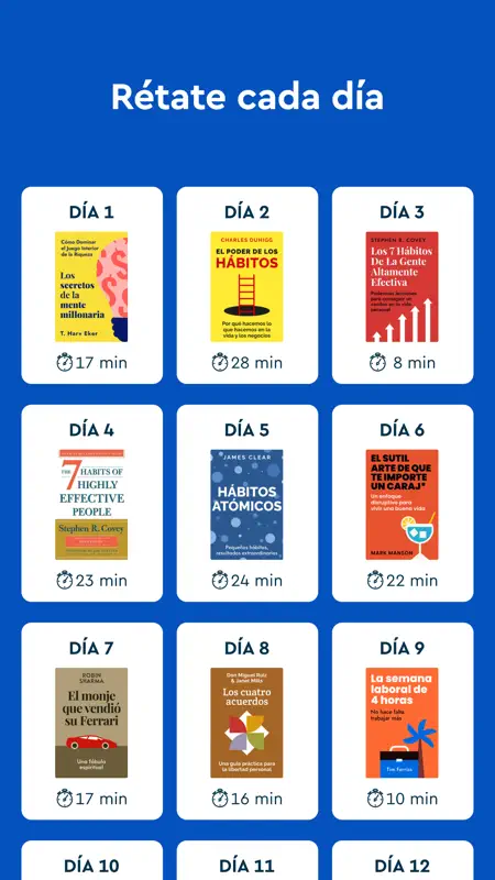Blinkist: Resúmenes de libros screenshot 3 of 10