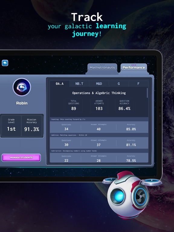 Mathstroverse: Learning Game iPad screenshot 8 - Education app