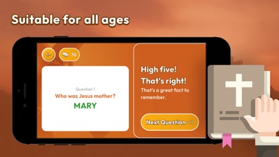 Bible Word Puzzle Trivia Game Screenshot