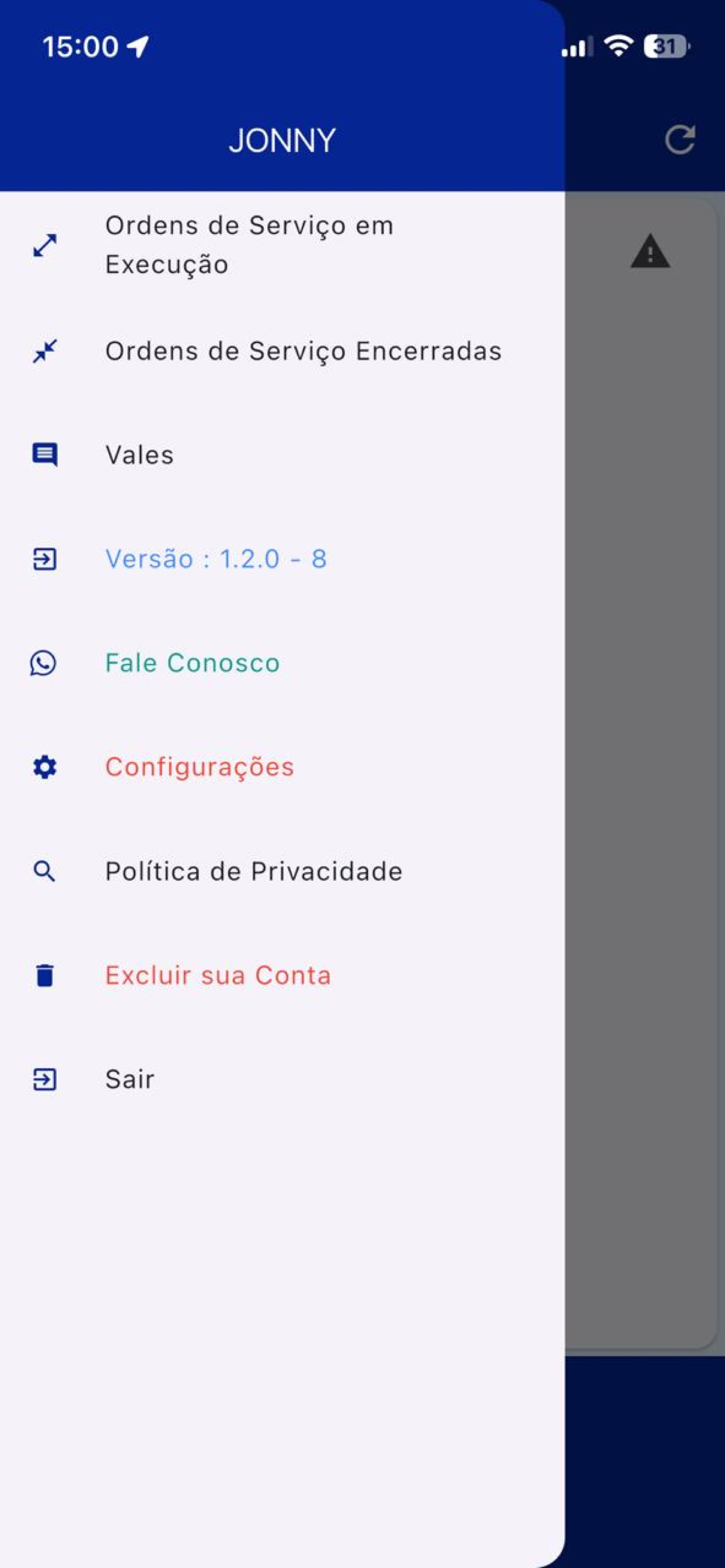 VaieVemApp screenshot 2