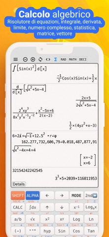 Calcolatrice Sci. NCalc 991 screenshot 3