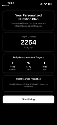 EasyCalorie: Snap & Track Cal Screenshot 3 of 5