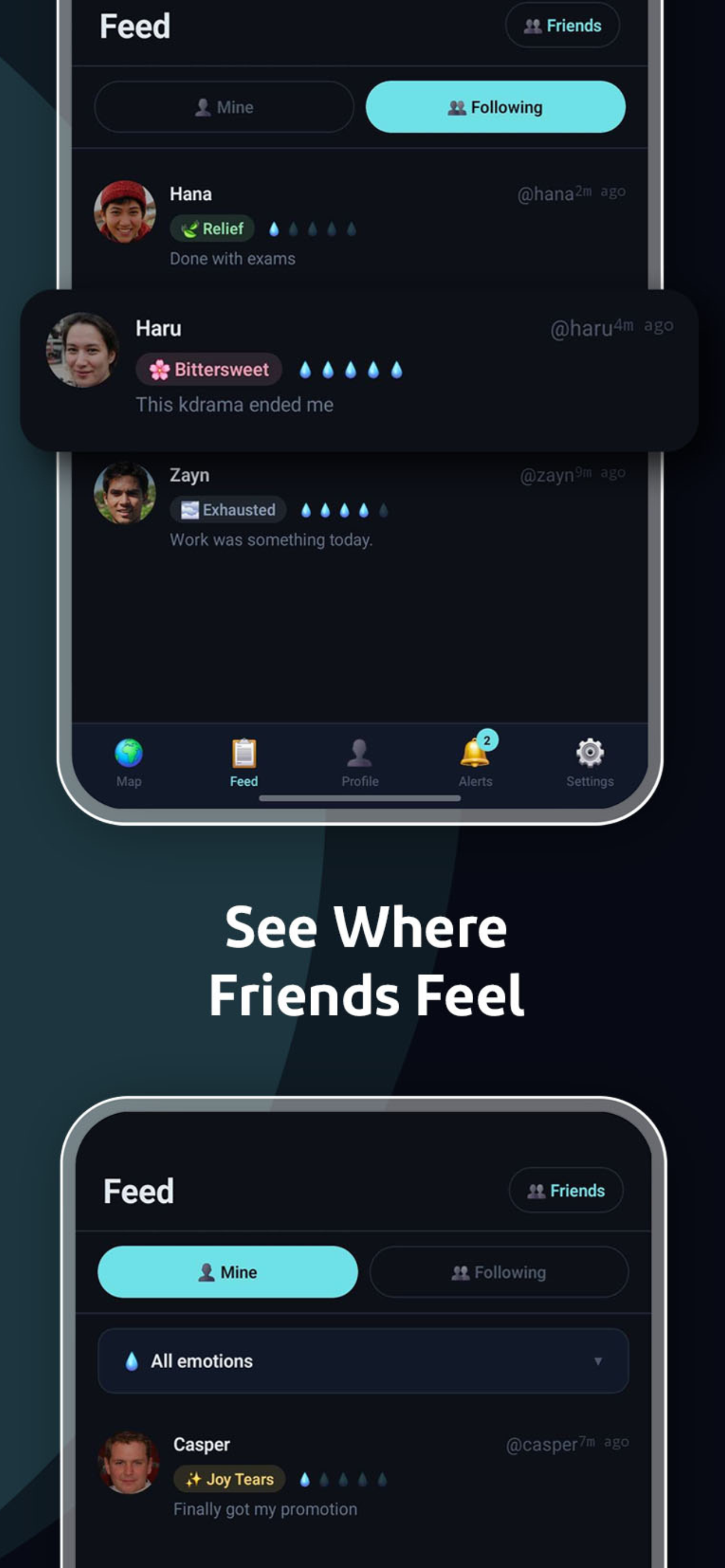 Teardrop: Emotional Map screenshot 3