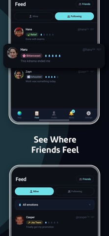 Teardrop: Mood & Emotion Map screenshot