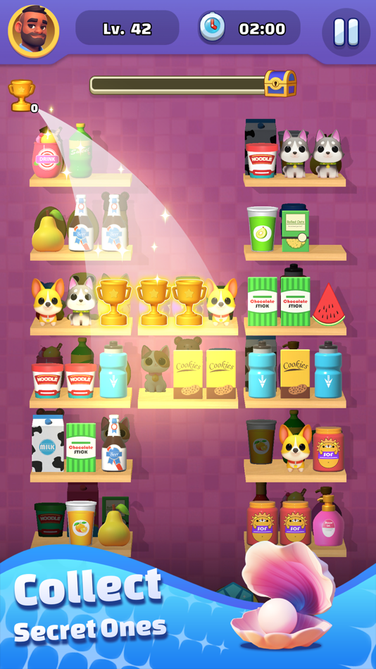 #3. Mart Sort Master: Triple Match (iOS) By: Sphinx Entertainment