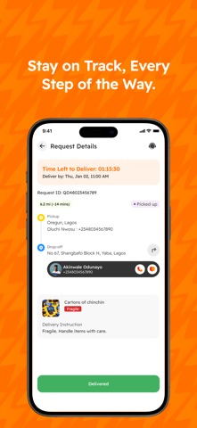 BlazeApp - Driver App screenshot