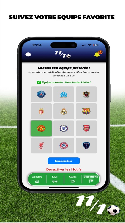 11sur10 – Résultats Foot Live