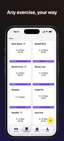 Strainup: Workout Builder Screenshot 4 of 9