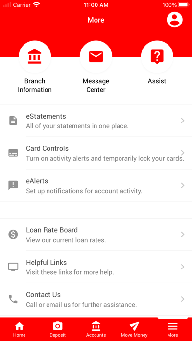Aeroquip Credit Union Mobile Screenshot
