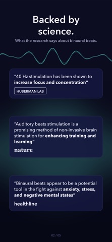 Binaural Beats: Sleep Sounds screenshot