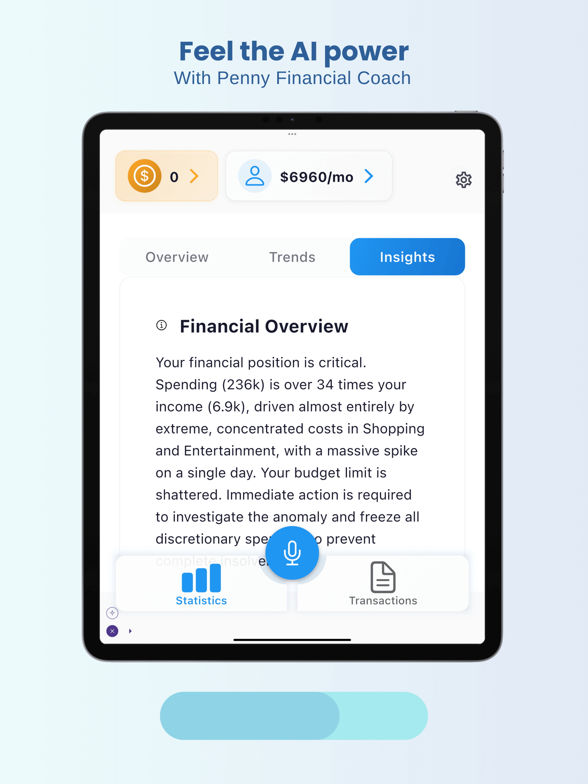 Penny Echo AI Finance Tracker screenshot 16