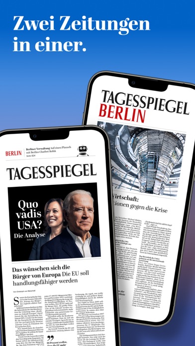 Tagesspiegel - Nachrichten Screenshot