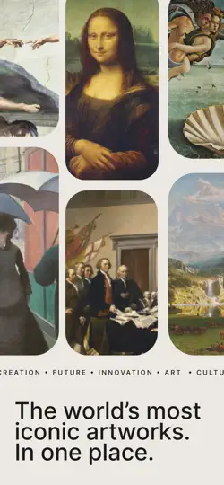 Captura de pantalla de Art Authority Museum en iPhone 4