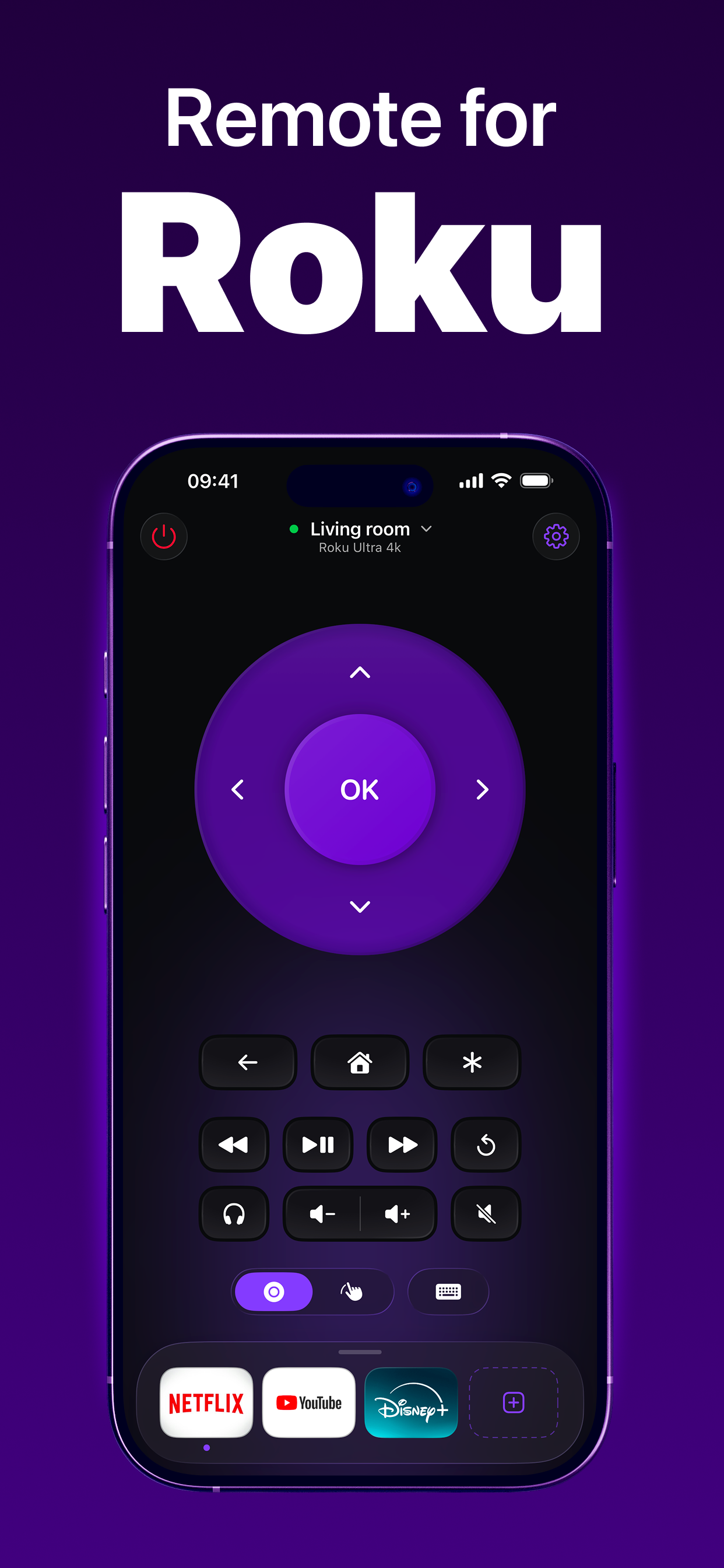 Remote Control for Roku TV ◦