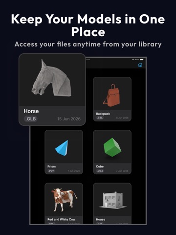 STL & 3D Model Viewer - Mes3D iPad screenshot 2