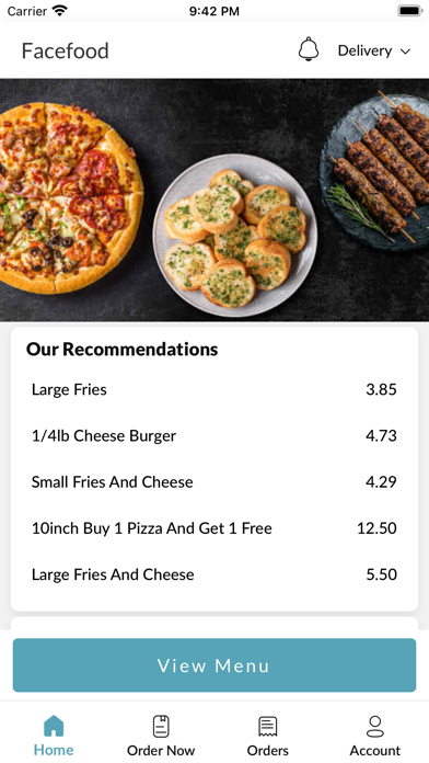 Facefood Northwich Screenshot