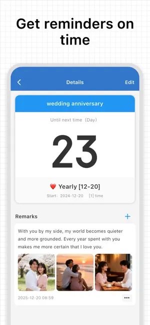 Countdown Reminder – Key Days screenshot 2