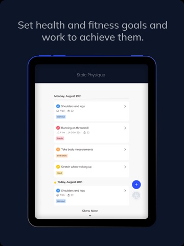 Stoic Physique iPad screenshot