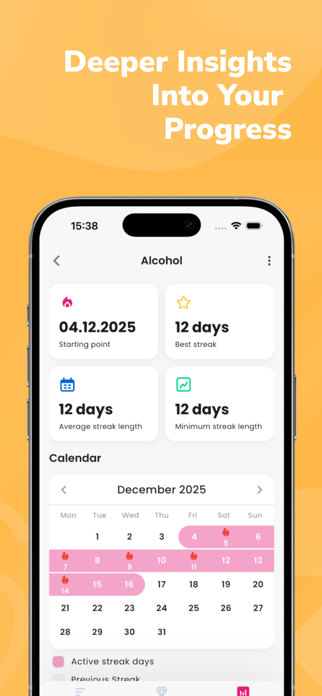 Quit Tracker - Pledge Screenshot 5 of 8