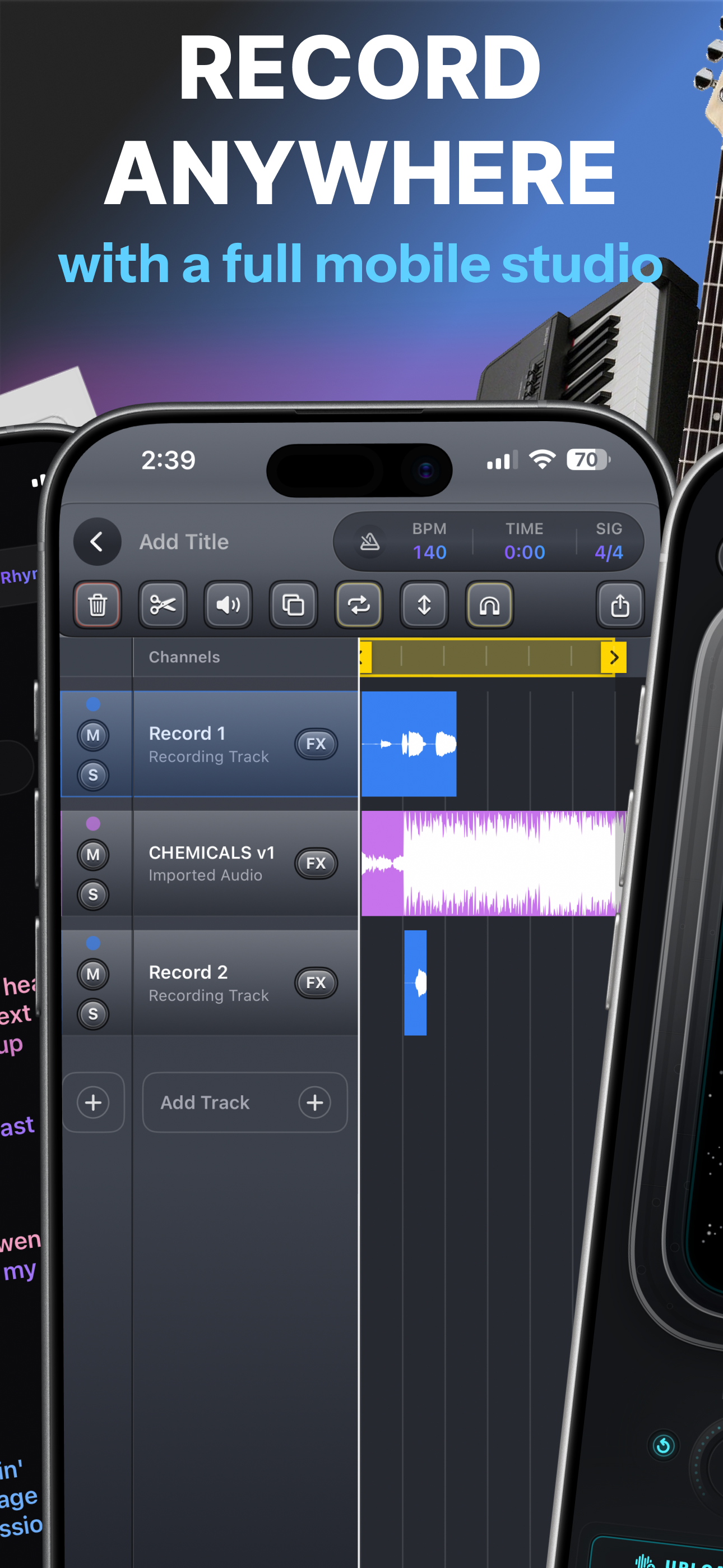 SongRight: Songwriting Studio screenshot 2