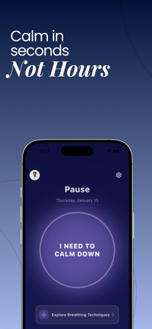 Pause: Anxiety & Panic Relief Screenshot 1 of 6