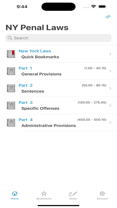 NY Penal Code & Lawsのおすすめ画像4