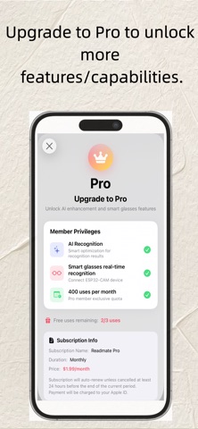 ReadAid iPhone screenshot