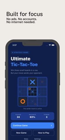 Ultimate Tic-Tac-Toe: 9-Board Screenshot 4 of 5