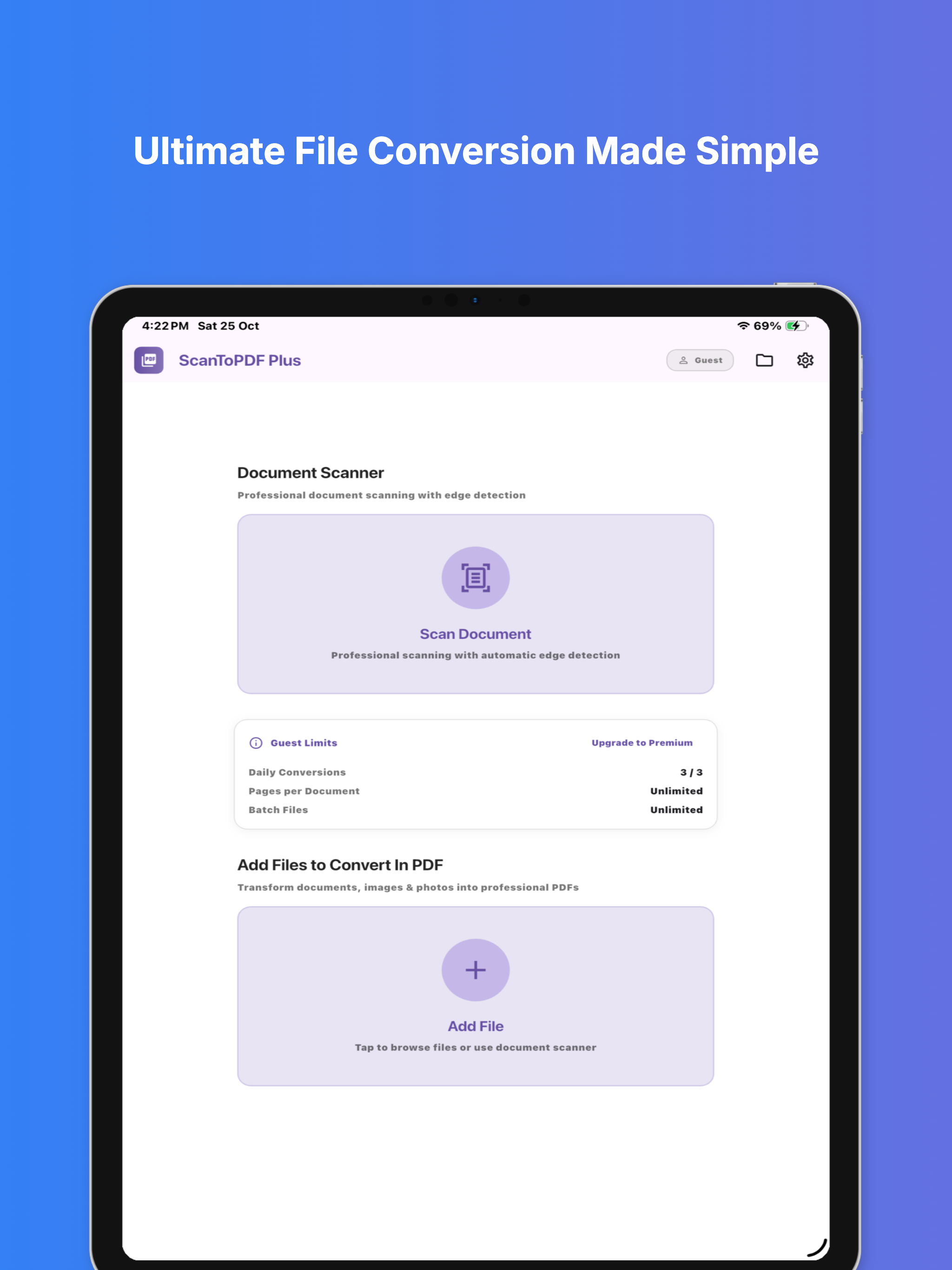 ScanToPDF Plus :Scan & Convert screenshot 7