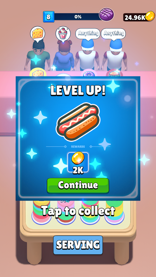 #4. Takeout Sort (iOS) De: 彬 李