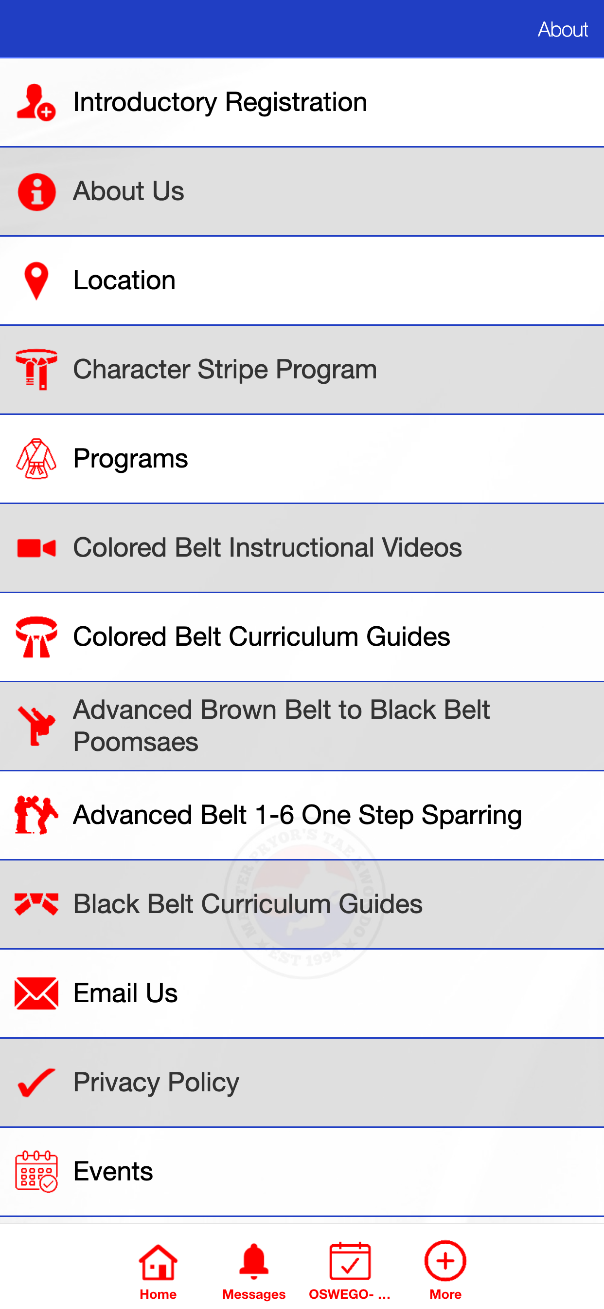 Master Pryor's TaeKwondo screenshot 3