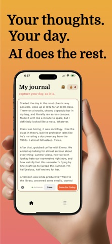 AI Journal & Diary - Reflect Screenshot 3 of 8