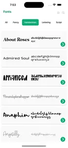 Fonts for DIY Space screenshot #7 for iPhone