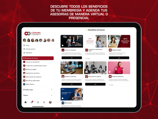 Cámara Connect iPad screenshot 2 - Business app