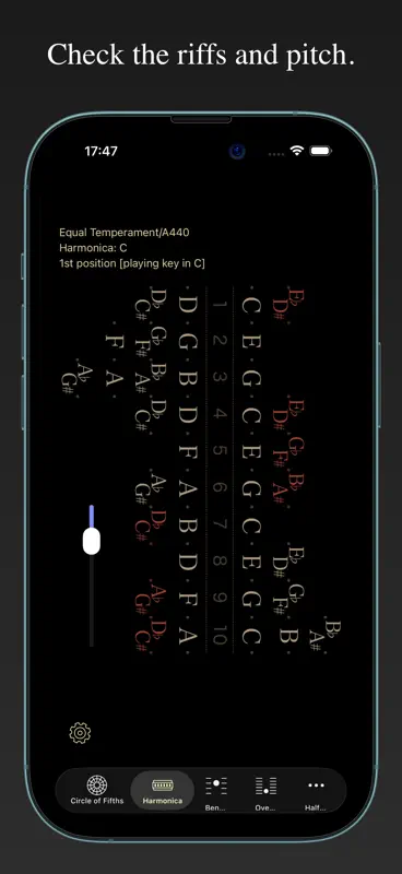 Harmonica Bending Trainer+ screenshot 4 of 7