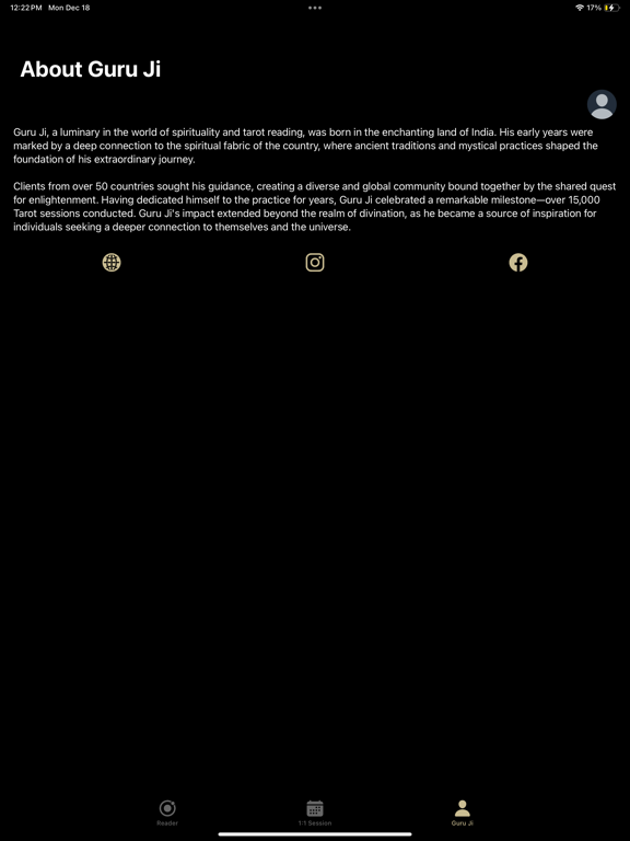 My Tarot Reader iPad screenshot