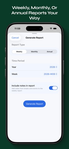 Time Tabulator screenshot