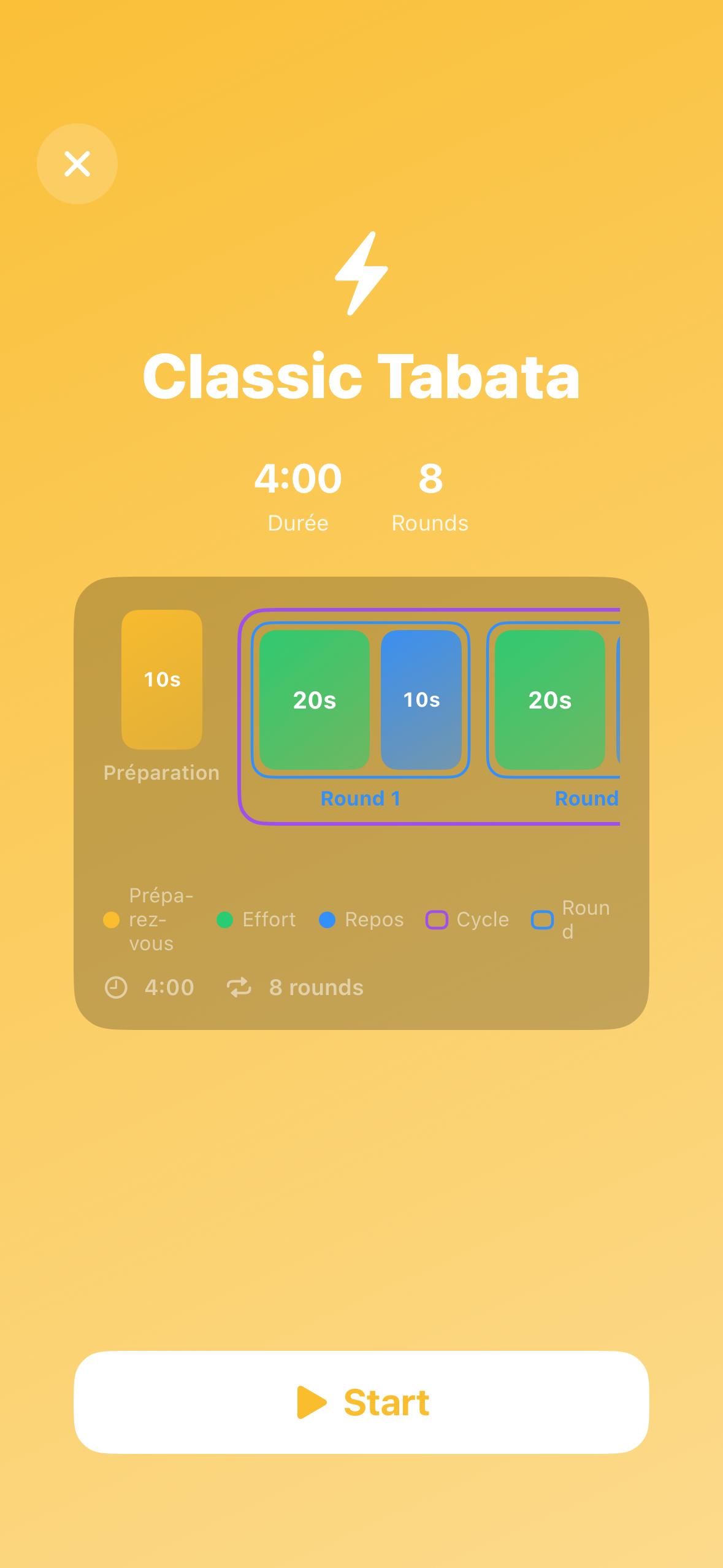 Tabata Sport Timer screenshot 4