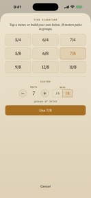 BassEducation Metronome screenshot