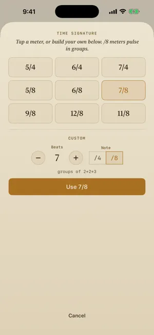BassEducation Metronome screenshot 2