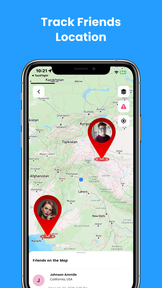 #5. Share Phone Location (iOS) 由: SoftAppsTechnology Ltd