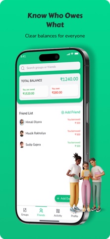 Split Sense - Split Expenses screenshot