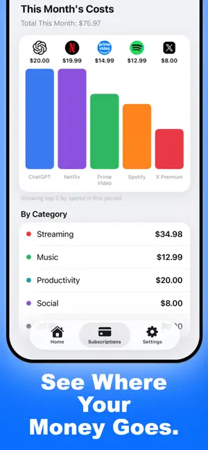 Subscription Manager: Subzly screenshot 4